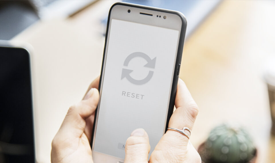 購入時の状態にリセットしておく