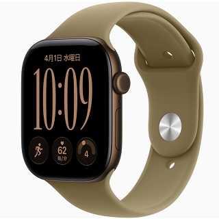 Apple Watch Series 12 46mm GPS+Cellular ナチュラルチタニウムケース/ナチュラルミラネーゼループ S/M MJGP4X/A
